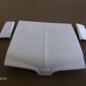 AMT 70 Dodge Coronet/ Super Bee R/T Flat Hood w/ Scoops