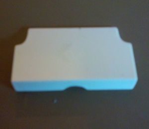 MPC/AMT67- 69 Plymouth Barraracuda Rear Seat Delete Panel